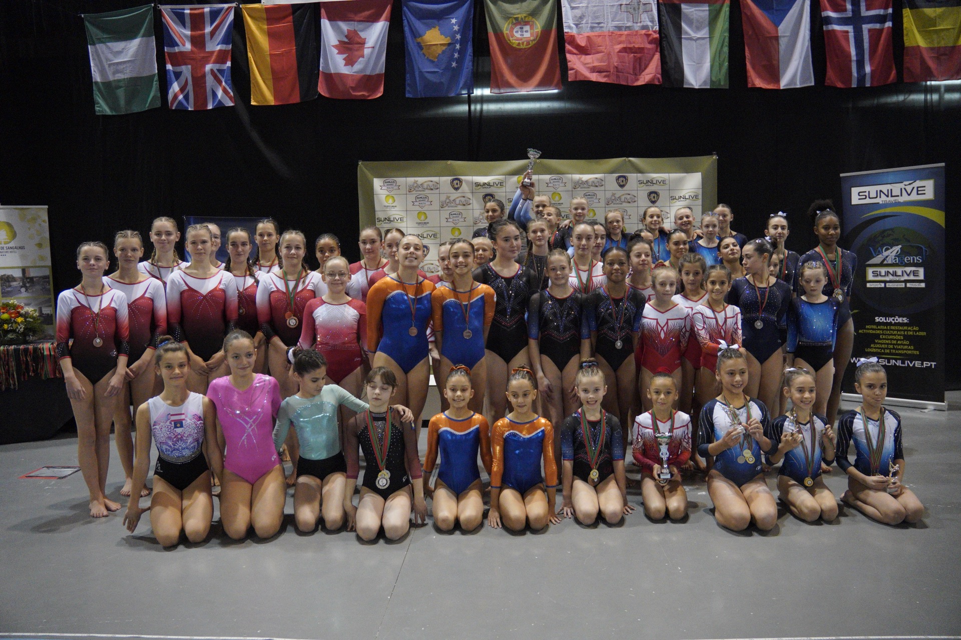Continental Cup gymnasts